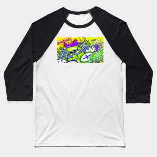 Hyper Hyena the Rhythm-Gaming VTubing Drummer Baseball T-Shirt